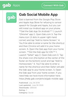 How to get Gab on Android and iPhone