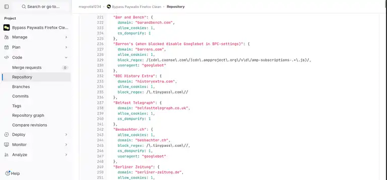 The bypass paywalls clean repository