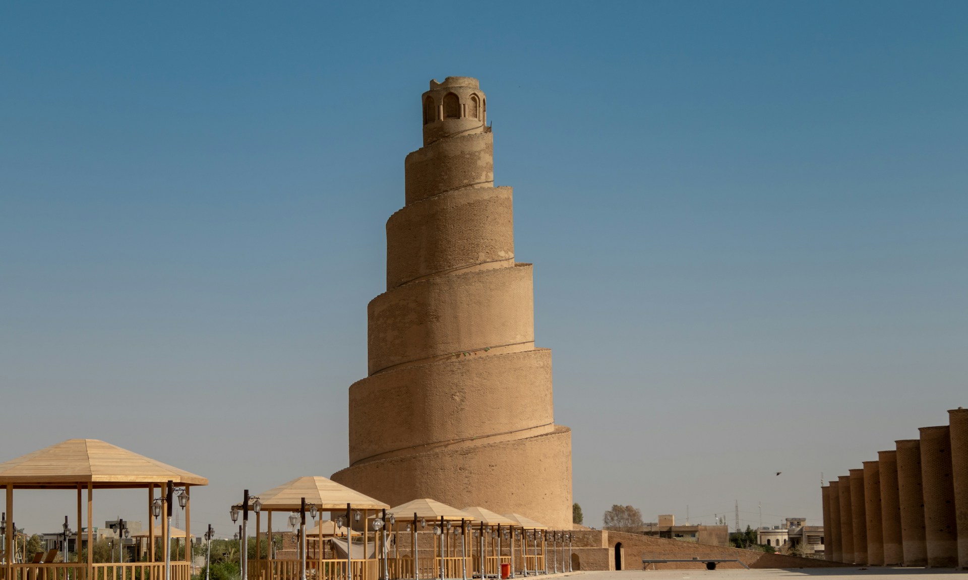 spiral tower in iraq
