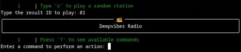 Deepvibes RAdio playing on Radio-active