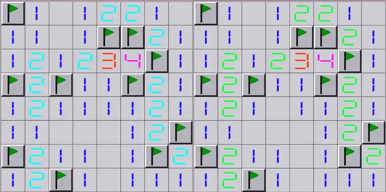A game of classic gui minesweeper