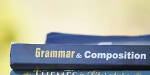 spine of a grammar & composition textbook